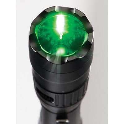 Pelican Products 7600 Rechargeable Tactical Flashlight - 3 LED Color Modes - Tactical & Duty Gear
